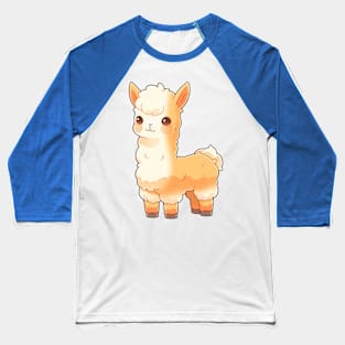 Cute Llama Animal Baseball T-Shirt